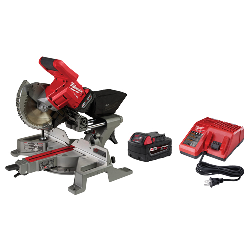 M18 Fuel Dual-Bevel Sliding Compound Mitre Saw Kit Planification Entrepots Molloy