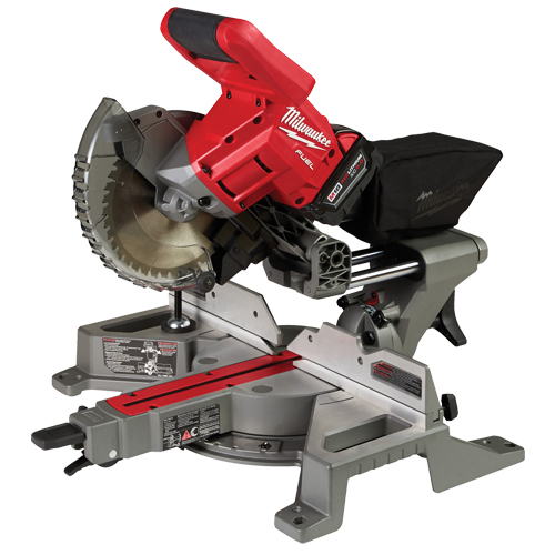 M18 Fuel Dual-Bevel Sliding Compound Mitre Saw Kit Planification Entrepots Molloy