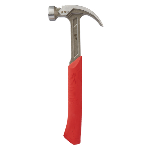 Marteau &agrave; panne incurv&eacute;e et face lisse, 20 oz, Prise en Acier plein, 14" lo Planification Entrepots Molloy