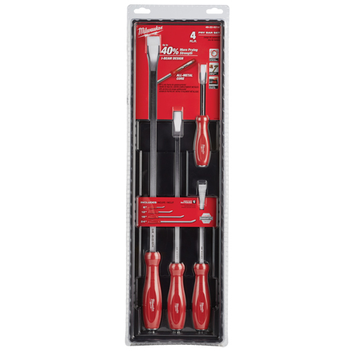 Pry Bar Set, 4 Pcs. Planification Entrepots Molloy