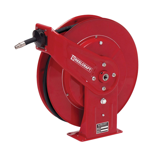 Hose Reel, Air/Water, 1/2" x 50', Single Hose, 300 psi Planification Entrepots Molloy