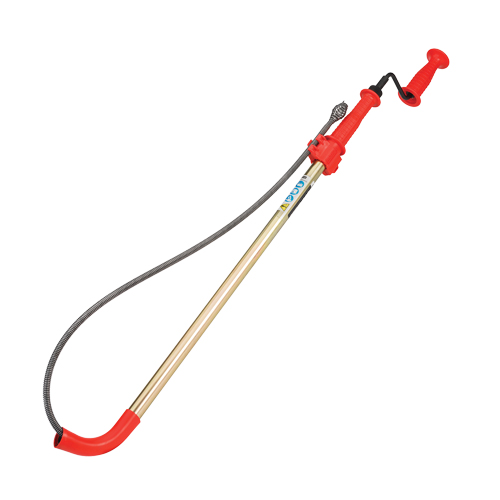 D&eacute;gorgeoir pour toilette, Manuel, Tulipe, 6' Longueur du c&acirc;ble, 1/2" Diam&egrave;tre du c&acirc;ble Planification Entrepots Molloy