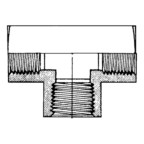 Raccord En T&eacute; Femelle, Laiton, 1/8" Planification Entrepots Molloy