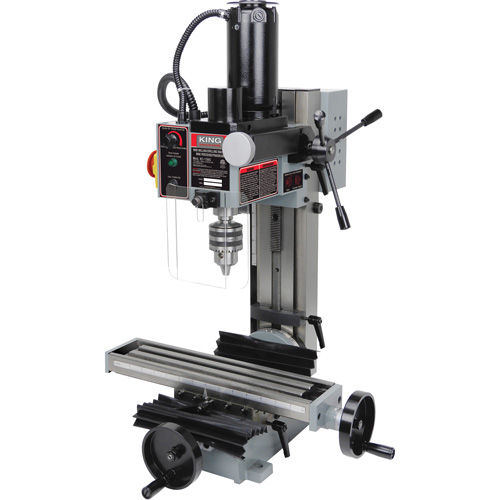 Mini Milling & Drilling Machine, 2 Speeds, 1/2" Drilling Capacity Planification Entrepots Molloy