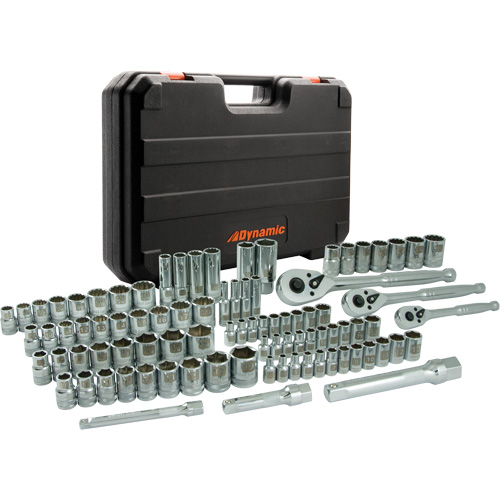 Jeu de douilles avec accessoires, 89 Mcx, Profond Planification Entrepots Molloy