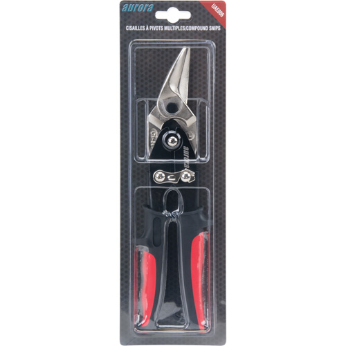 Cisailles &agrave; pivots multiples, Longueur de coupe de 1-3/8", Coupe Gauche Planification Entrepots Molloy