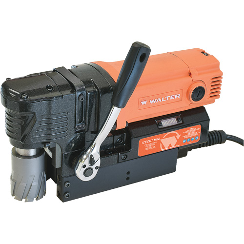 ICECUT MINI Magnetic Drill, 2", 2248 lbs. Drill Point Pressure Planification Entrepots Molloy