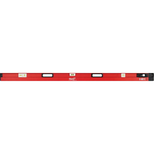 Niveau extensible RedStick, Poutre en I, 12' lo, Aluminium, 3, Magn&eacute;tique Planification Entrepots Molloy