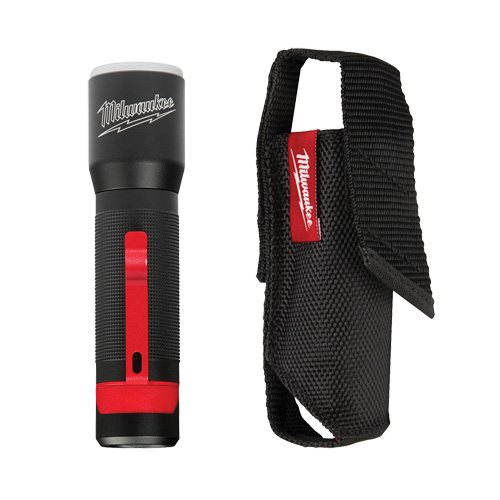 325L Focusing Flashlight with Holster, LED, 325 Lumens, AAA Batteries Planification Entrepots Molloy