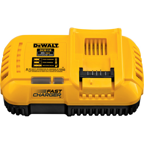Chargeur rapide refroidi par ventilateur, 20 V, Lithium-ion Planification Entrepots Molloy
