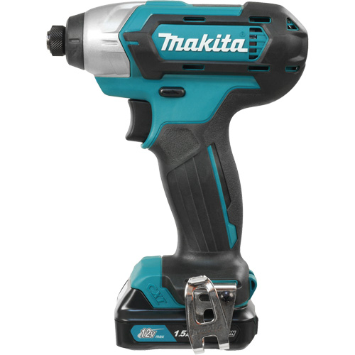 CXT Impact Driver Kit, 1/4", 970 in-lbs Max. Torque, 12 V, Lithium-Ion Planification Entrepots Molloy