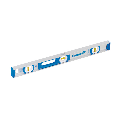 Niveau, Poutre en I, 24" lo, Aluminium, 3, Magn&eacute;tique Planification Entrepots Molloy