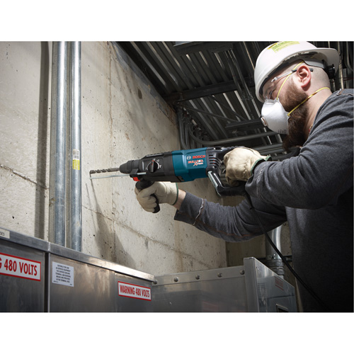 Marteau rotatif SDS-Plus Bulldog Xtreme, 3/16" - 5/8", 8 A, 0-5800 Coups/min, 0-1300 Tr/min, 2,0 lb-pi Planification Entrepots Molloy
