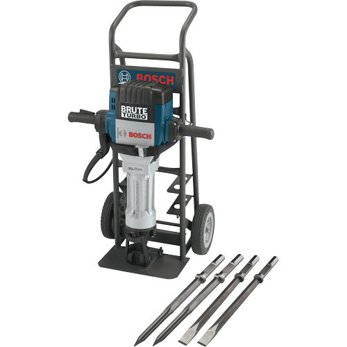 Marteau de d&eacute;molition Brute Turbo avec chariot deluxe Planification Entrepots Molloy