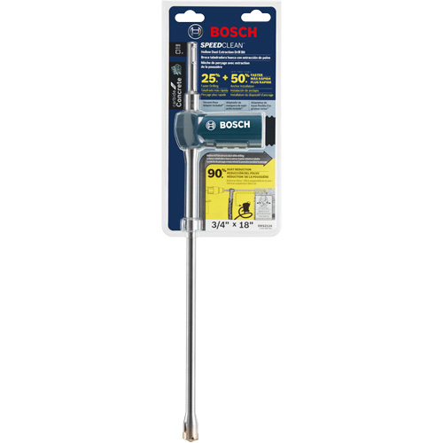 M&egrave;che d'extraction de poussi&egrave;re SDS-Plus Speed Clean Planification Entrepots Molloy