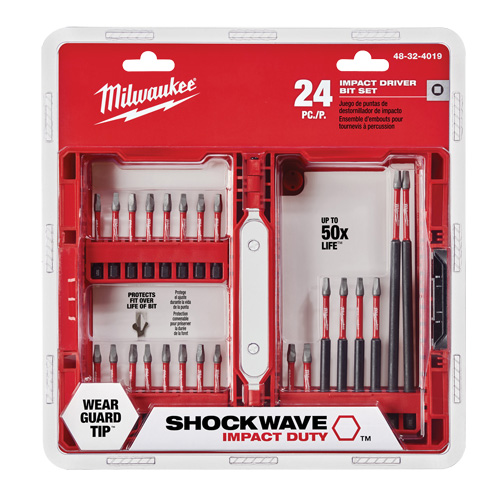 Jeu d'embouts pour cl&eacute; &agrave; chocs Shockwave Planification Entrepots Molloy