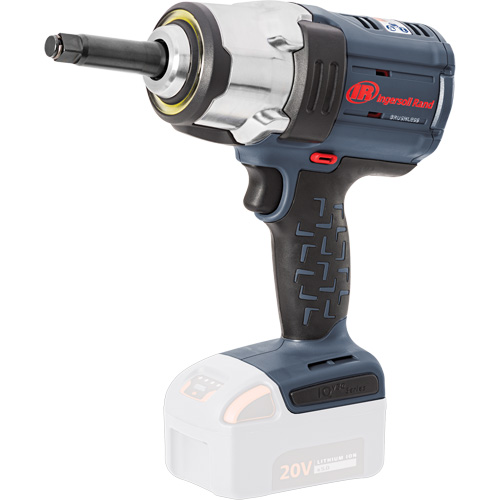 IQv20 Cordless Impact Wrench Kit with 2" Anvil Extension, 20 V, 1/2" Socket Planification Entrepots Molloy