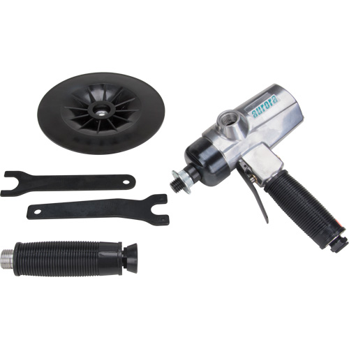 Ponceuse verticale, Dia 7", Entr&eacute;e 1/4" NPTF, 4500 Tr/min Planification Entrepots Molloy