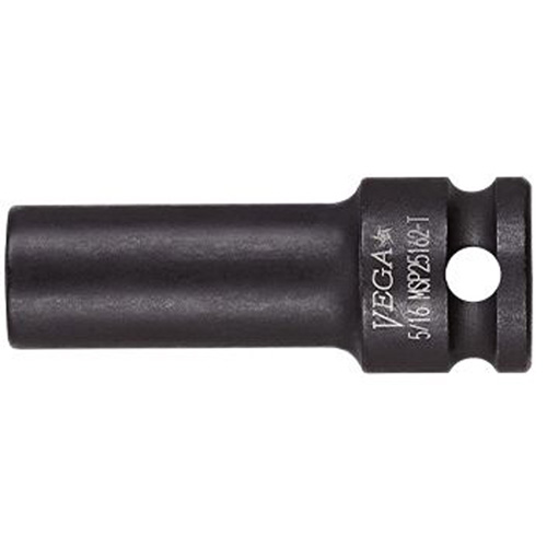 Thin Walled Socket, Impact, 1/2", 3/8" Drive, 6 Points, Deep Planification Entrepots Molloy