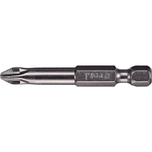 Embout pour outil &eacute;lectrique ACR, Phillips, Embout #2, Prise 1/4", Longueur 2-3/4" Planification Entrepots Molloy