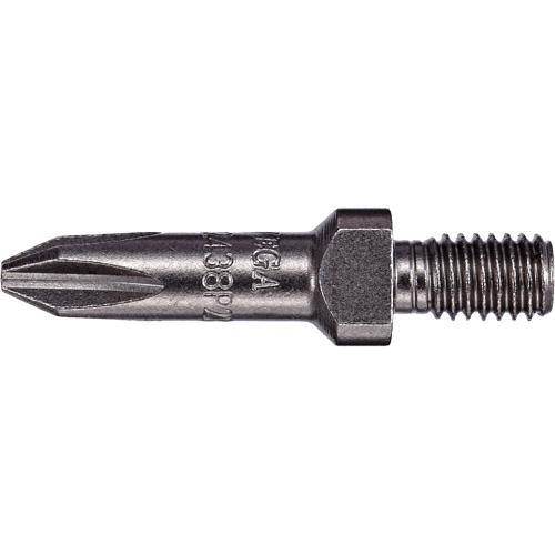 Embout cruciforme filet&eacute; 1/4"-24 extra dur Planification Entrepots Molloy