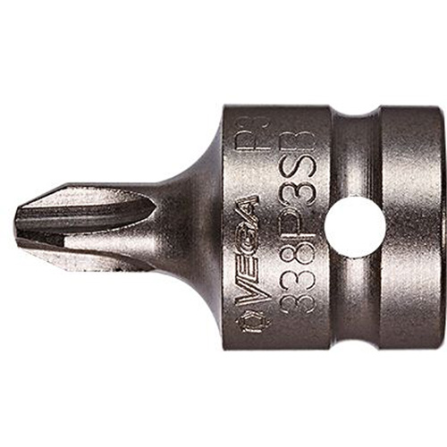 Bit Socket, Phillips, #3 x 2-7/8" L, 1/2" Drive Planification Entrepots Molloy