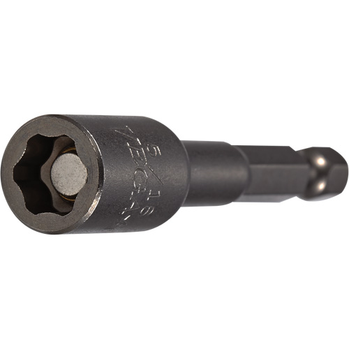 Lobular Nutsetter, 1/4" Tip, 1/4" Drive, 2-9/16" L, Magnetic Planification Entrepots Molloy