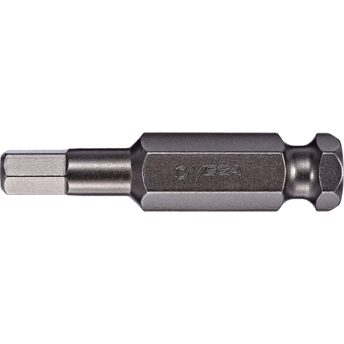 Power Bit, Hex, 1/2" Tip, 7/16" Drive Size, 2" Length Planification Entrepots Molloy