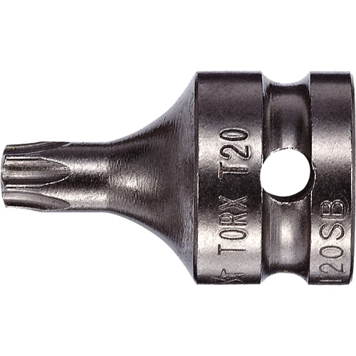 Socket Bit, Torx&reg; Tamper, 8 x 3/4" L, 1/4" Drive Planification Entrepots Molloy