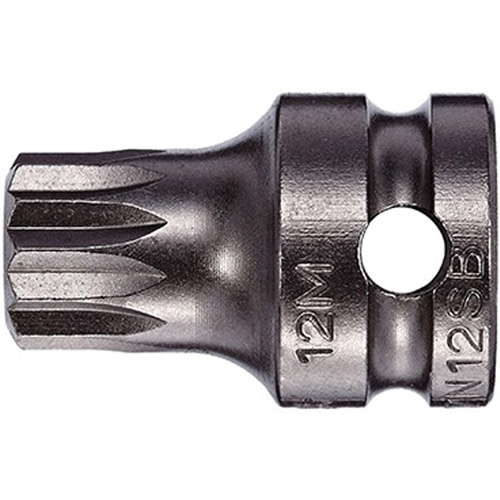 Socket Bit, Triple Square, 5 x 1" L, 3/8" Drive Planification Entrepots Molloy