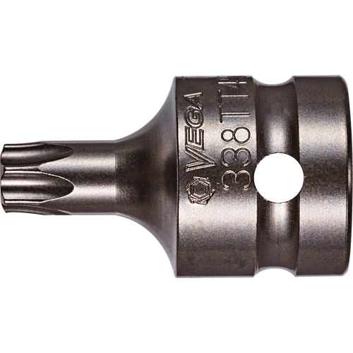 Embout &agrave; ins&eacute;rer, Torx inviolable, 30 x 1-1/2" lo, Prise 1/2" Planification Entrepots Molloy