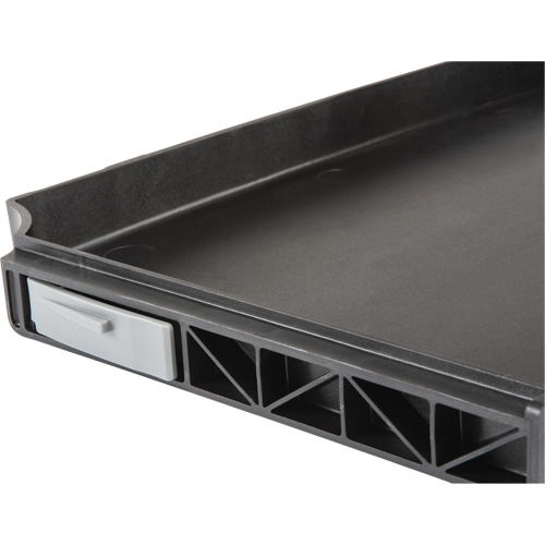 Armoire &agrave; outils mobile Gen 2, 24" la, 6 tiroirs, Noir Planification Entrepots Molloy