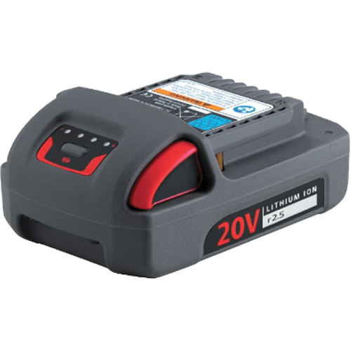 IQV20 Series Battery, Lithium-Ion, 20 V, 2.5 Ah Planification Entrepots Molloy