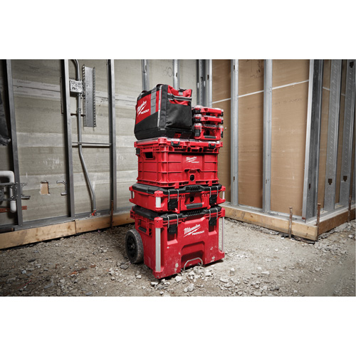 Packout Crate, 15-2/5" x 18-3/5" x 9-9/10", Red Planification Entrepots Molloy