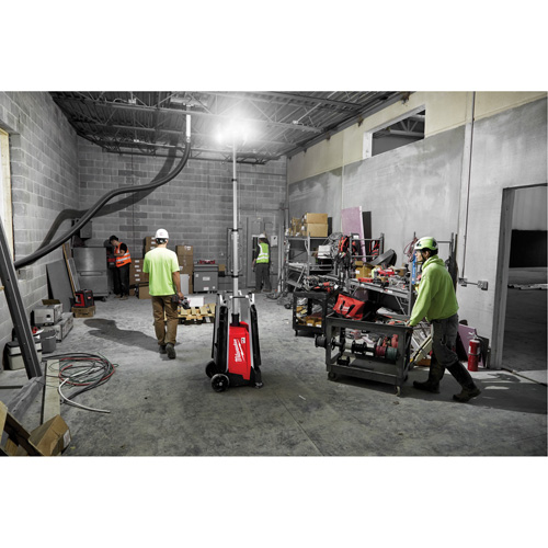 MX Fuel Rocket Tower Light & Charger, LED, 27000 Lumens Planification Entrepots Molloy