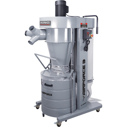 Cyclone Dust Collector, 32" x 40" x 82" Planification Entrepots Molloy