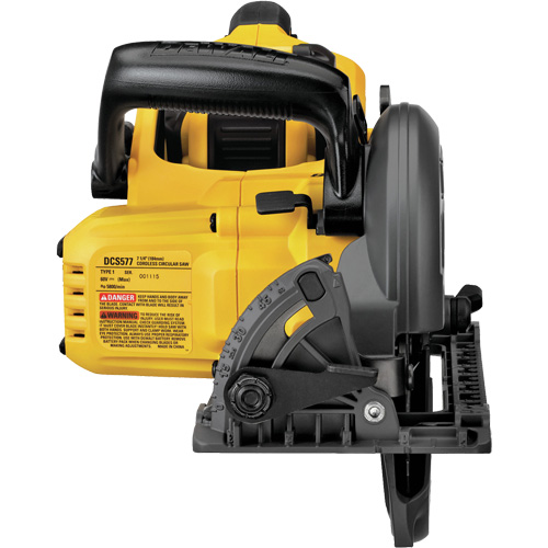 Trousse de scie de type &agrave; cr&eacute;maill&egrave;re FlexVolt, 7-1/4", 60 V Planification Entrepots Molloy