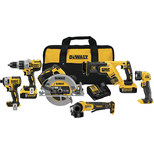 Trousse combin&eacute;e de 6 outils Max XR sans balai, Lithium-ion, 20 V Planification Entrepots Molloy