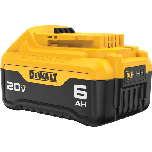 Bloc-piles Max XR Premium, Lithium-ion, 20 V, 6 Ah Planification Entrepots Molloy