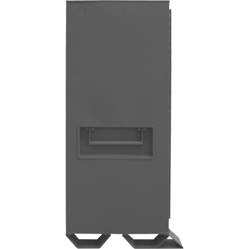 Jobsite Storage Shelving Cabinet, Steel, 47.5 Cubic Feet, Grey Planification Entrepots Molloy