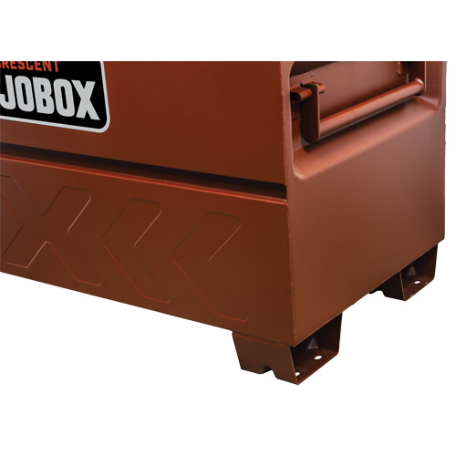 Site-Vault Chest, 48" x 30" x 36-3/4", Steel, Orange Planification Entrepots Molloy