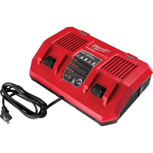 Chargeur rapide simultan&eacute; double port M18, 18 V, Lithium-ion Planification Entrepots Molloy