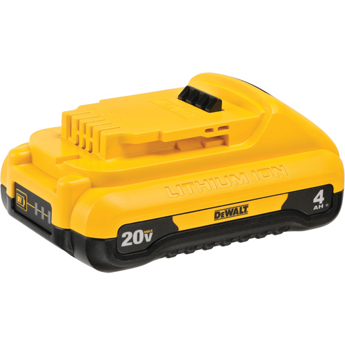 Bloc-pile compact MAX*, Lithium-ion, 20 V, 4 Ah Planification Entrepots Molloy