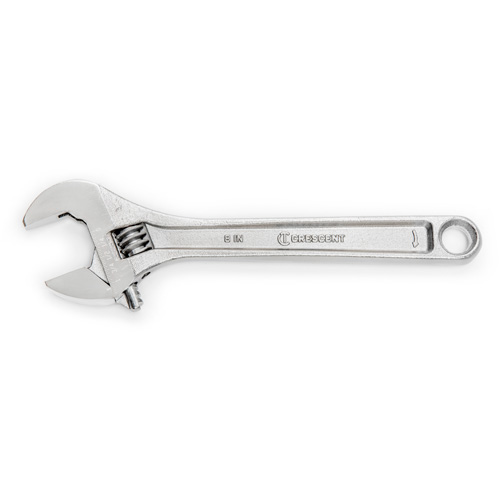 Cl&eacute; &agrave; molette — en sac, 8" lo, la max. 1-1/8"/29 mm, Chrome Planification Entrepots Molloy
