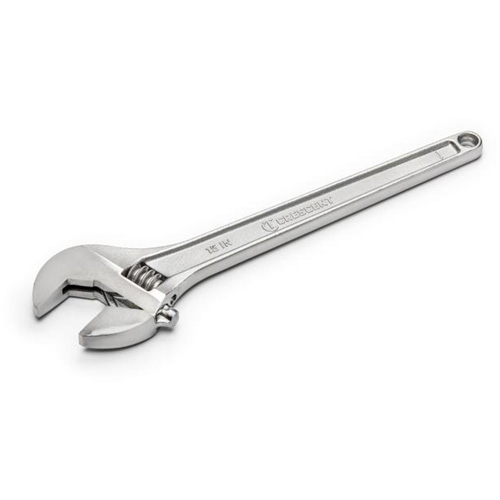 Cl&eacute; &agrave; molette, 15" lo, la max. 1-11/16", Chrome Planification Entrepots Molloy