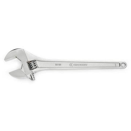 Cl&eacute; &agrave; molette, 18" lo, la max. 2-1/16", Chrome Planification Entrepots Molloy