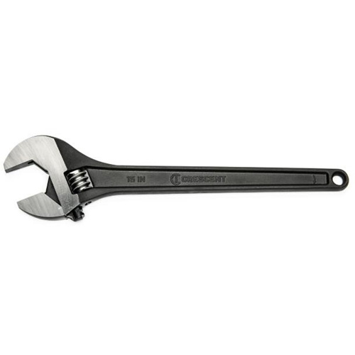 Cl&eacute; &agrave; molette, 15" lo, la max. 1-2/3", Noir Planification Entrepots Molloy