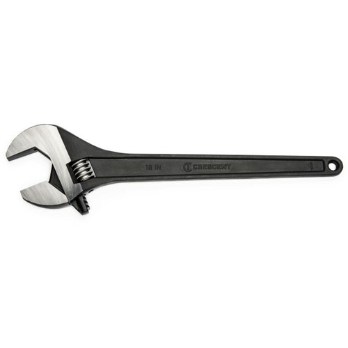 Cl&eacute; &agrave; molette, 18" lo, la max. 2", Noir Planification Entrepots Molloy