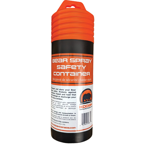 Bear Spray Safety Container Planification Entrepots Molloy