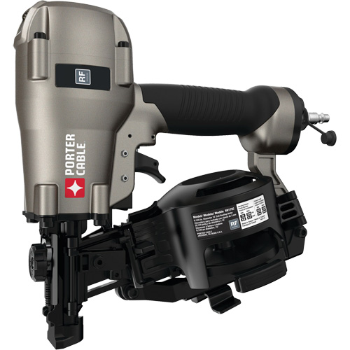 Cloueuse pneumatique &agrave; rouleau 15° pour toiture Planification Entrepots Molloy